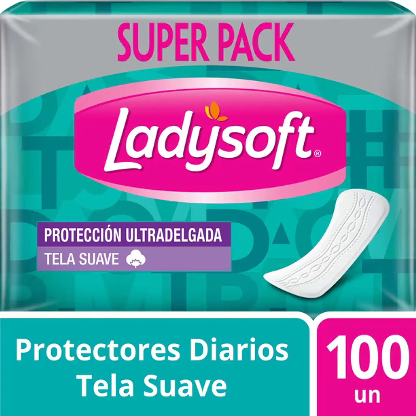 Protectores Diarios Ladysoft 100 U 1