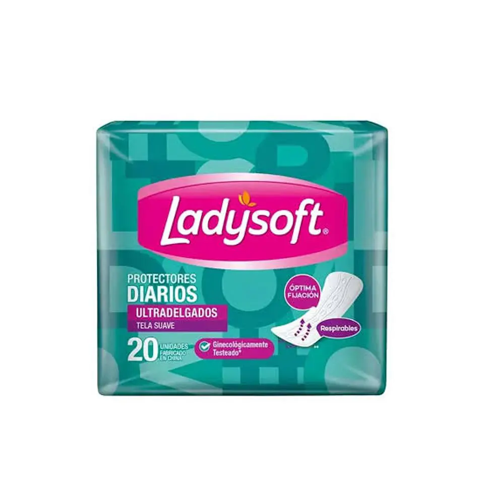 Protectores Diarios Ladysoft 20 U 1