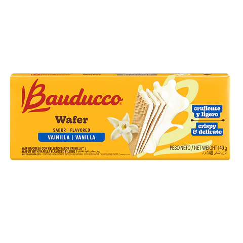 Wafer Vainilla Bauducco 140g