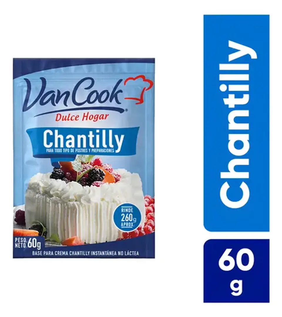 Chantilly Van Cook 60g 1