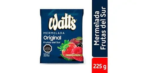 Mermelada Frutas del Sur Watts 225g