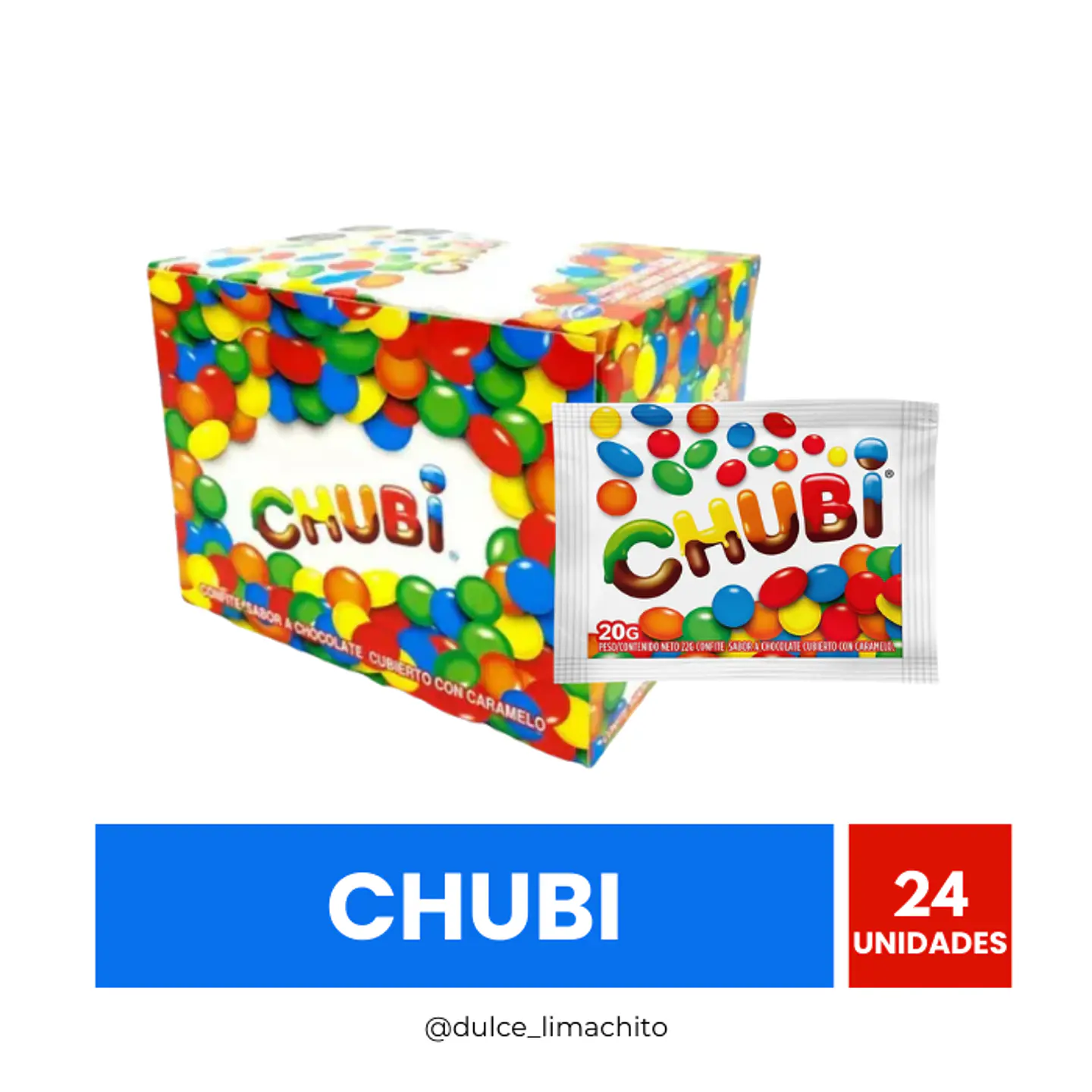 Chubi Display 480g 24 unid 1