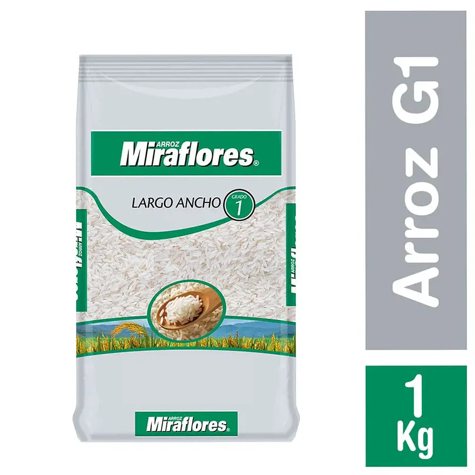Arroz Miraflores Grado 1 1 kg 1