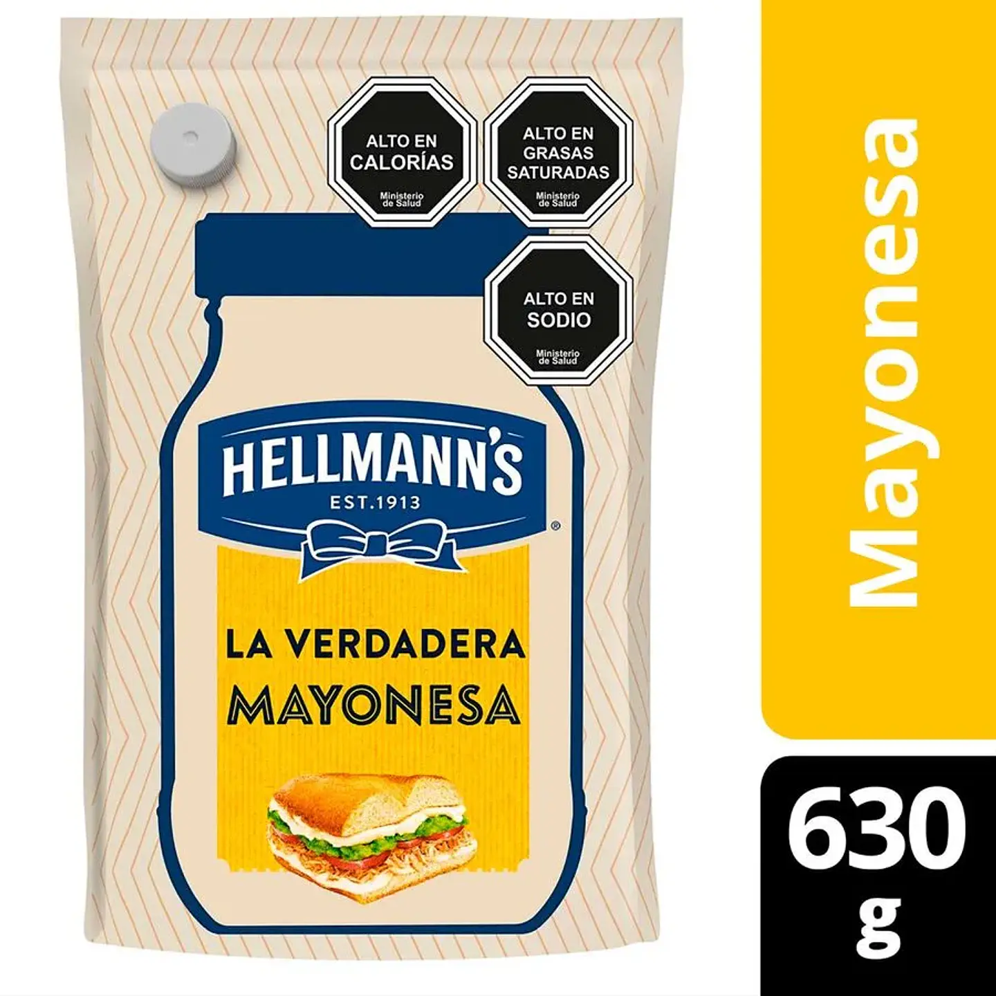 Mayonesa Hellmanns 630 grs 1