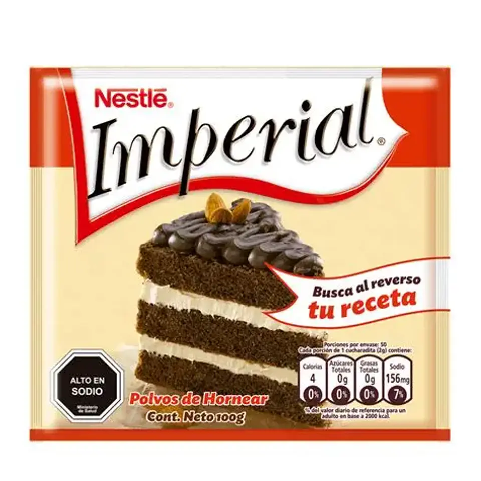 Polvos de Hornear Imperial 100g 1