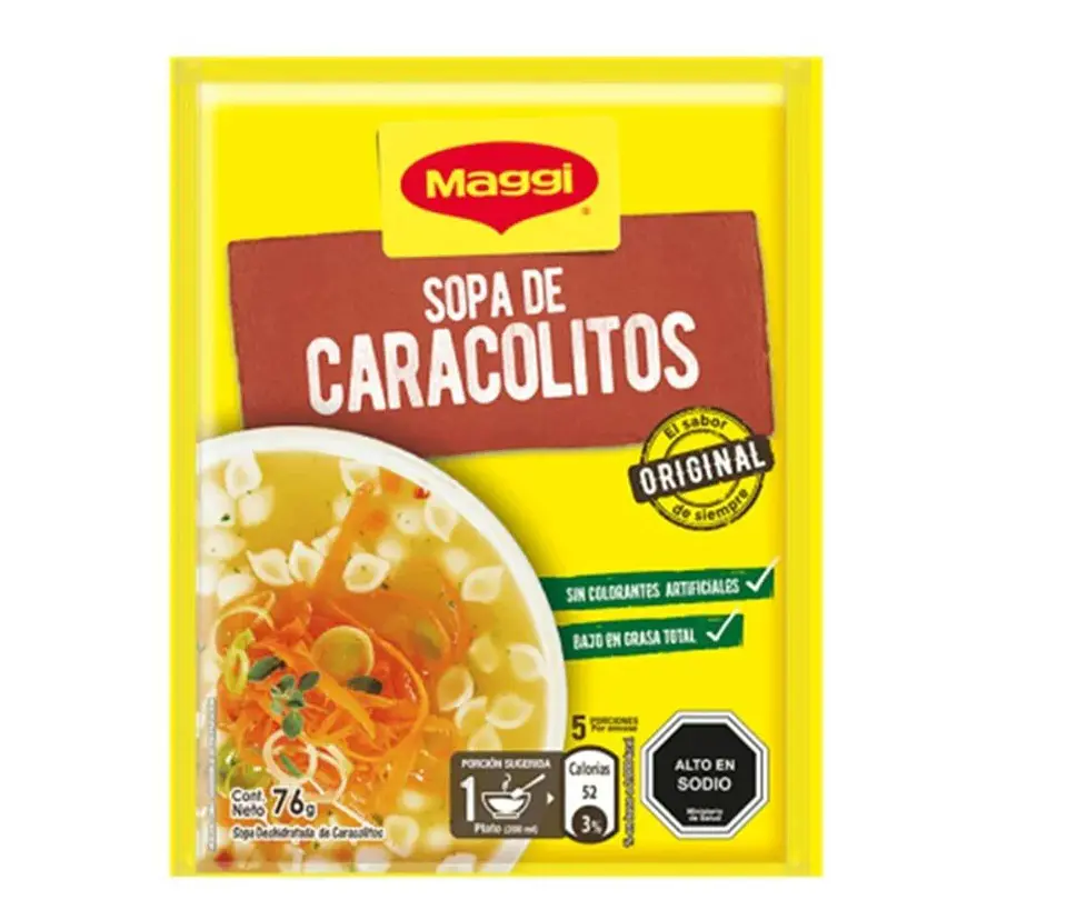 Sopa de Caracolitos Maggi 76g 1