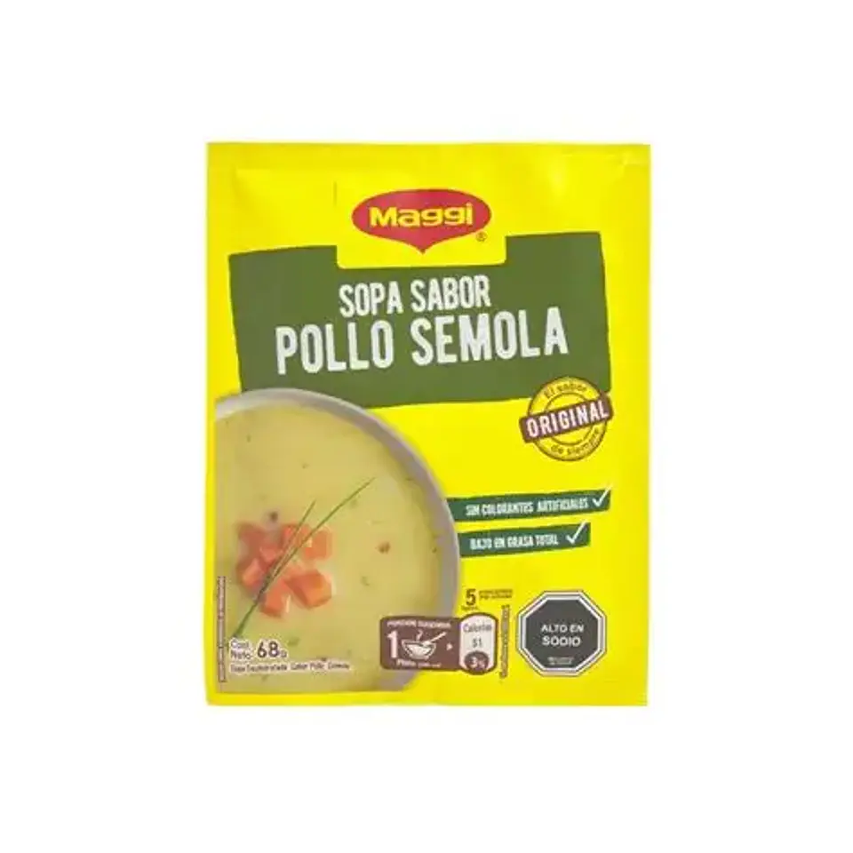 Sopa Pollo Semola Maggi 68g 1