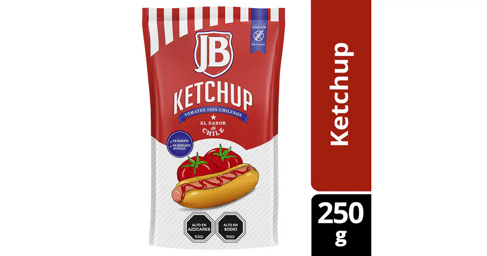 Ketchup Doypack JB 250g 1