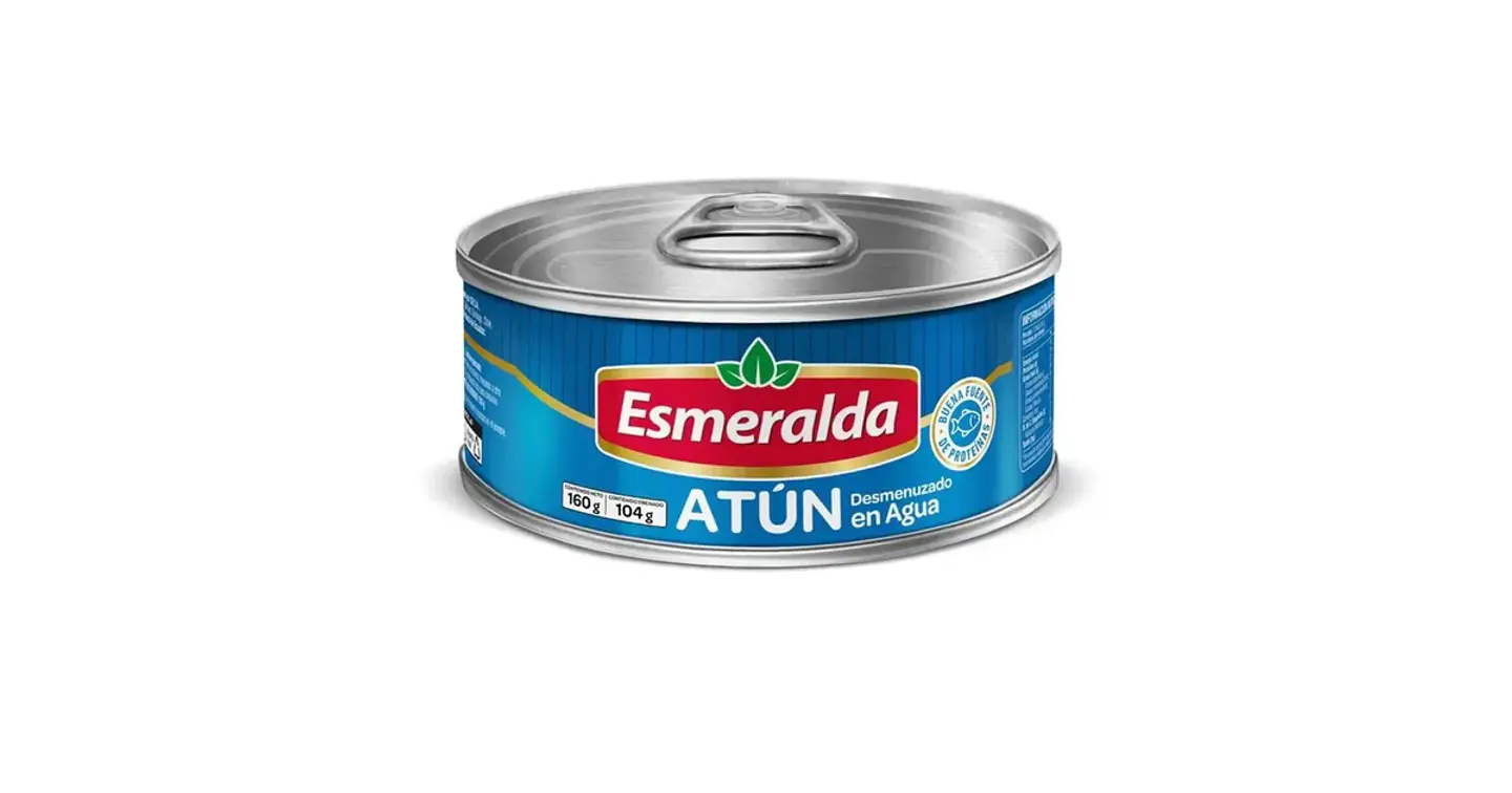 Atún Esmeralda en Agua Esmeralda 160g 1