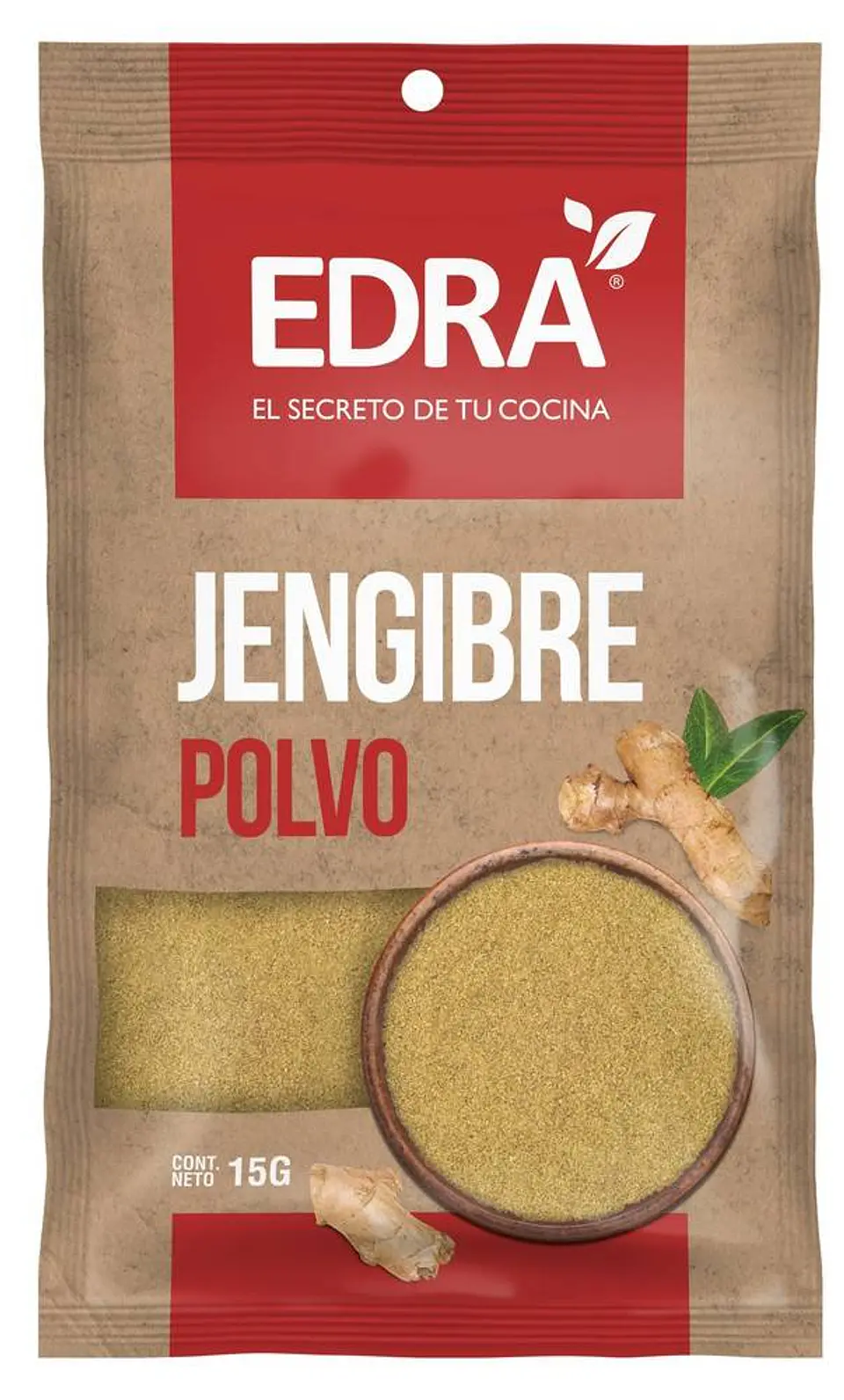 Jengibre Polvo Edra 15 grs 1