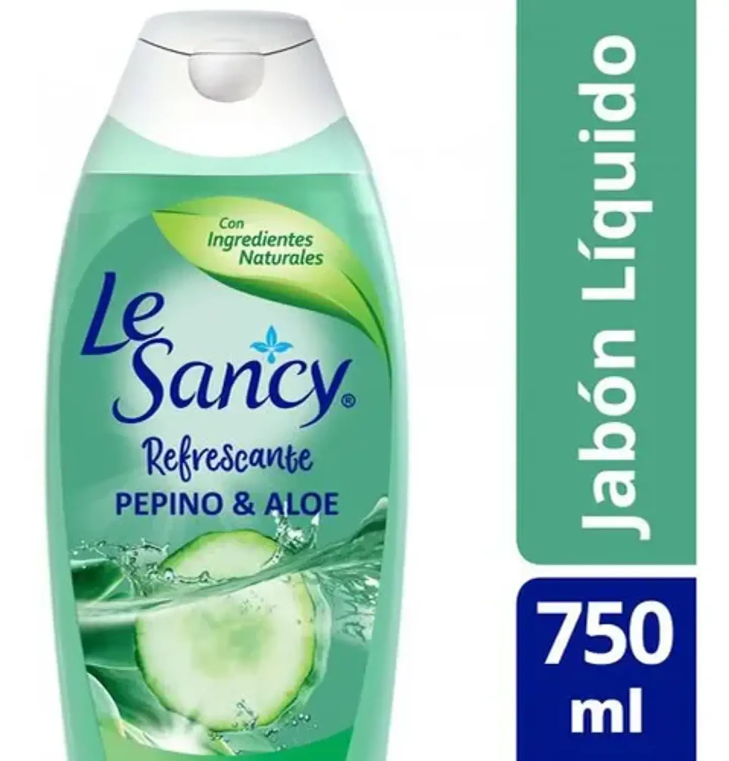 Jabón Líquido Le Sancy Pepino & Aloe 750 ml 1