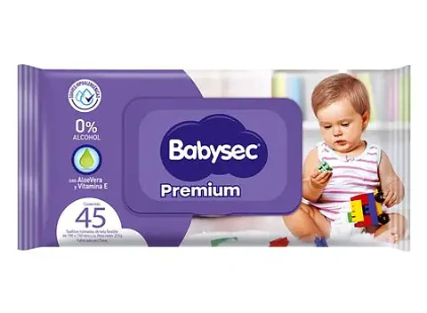 Toallas Húmedas Babysec 45 un