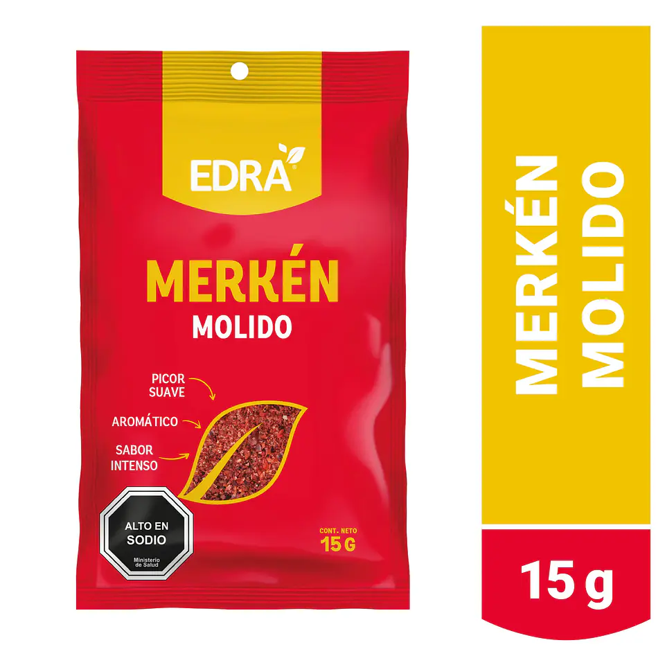 Merkén Molido Edra 15 grs 1