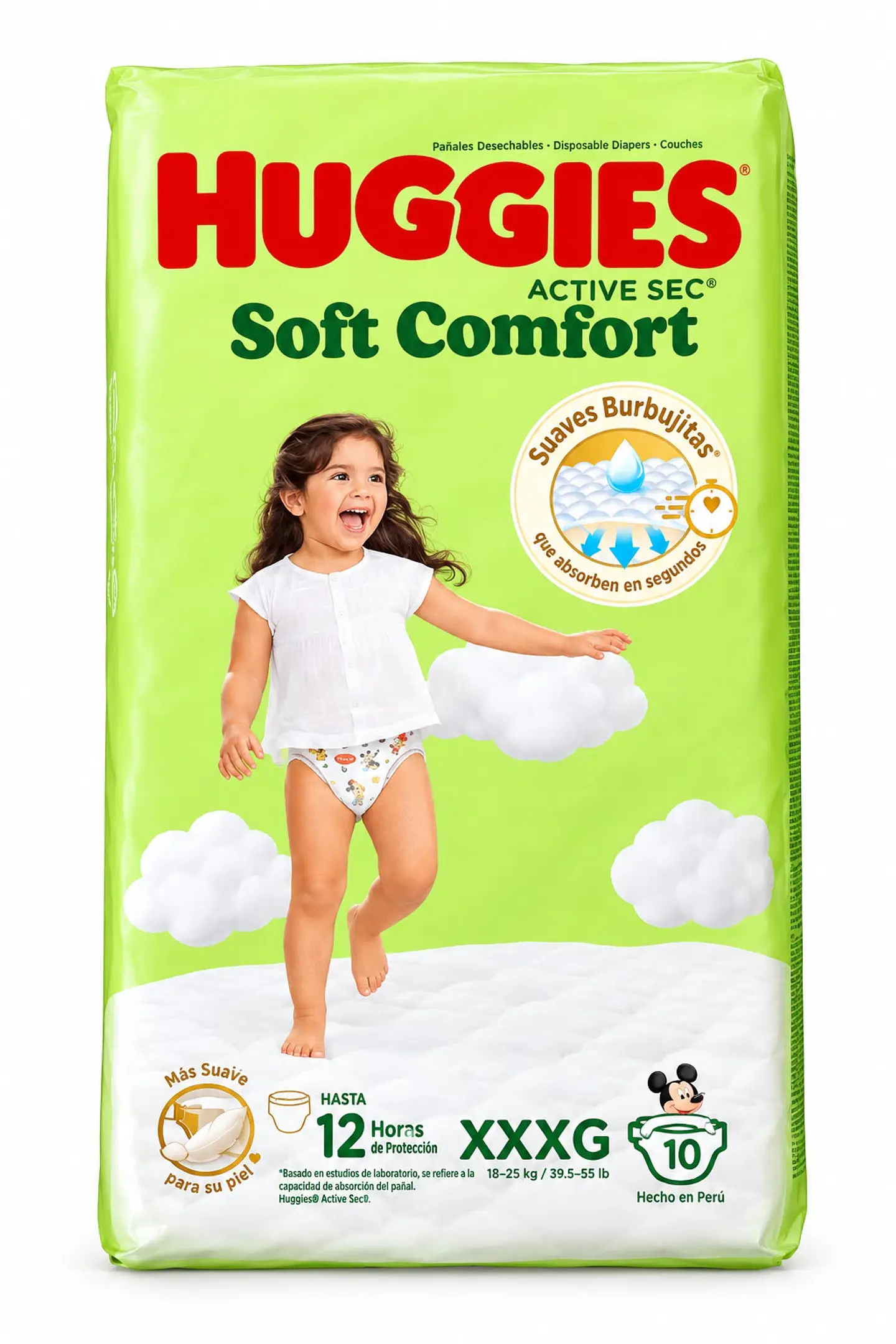 Huggies Active XXXG 10 un 1