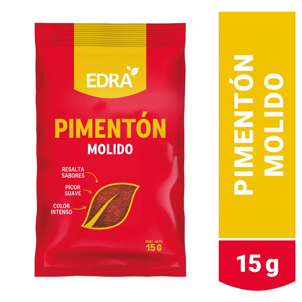 Pimentón Molido Edra 15 grs 1