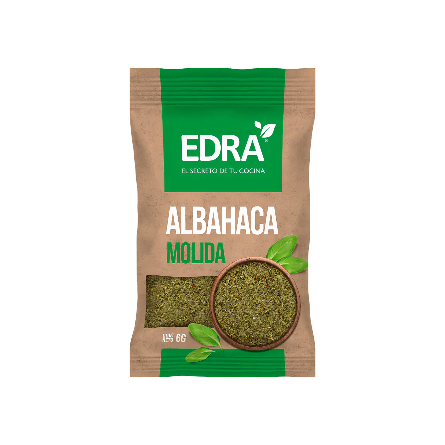 Albahaca Molida Edra 6 grs 1