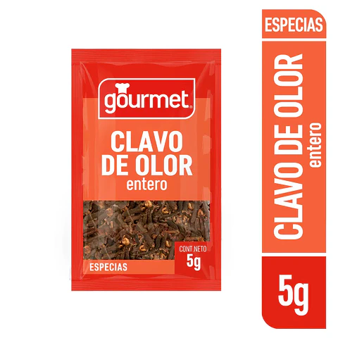 Clavo de Olor Entero Gourmet 5 grs