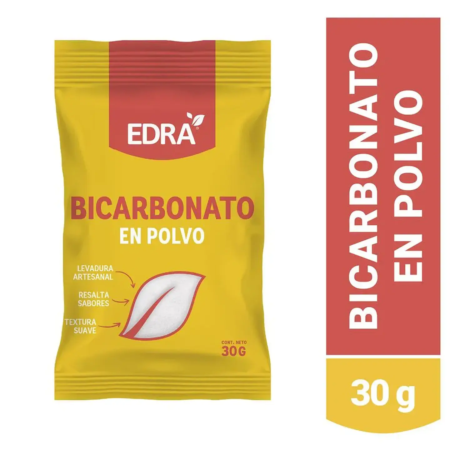 Bicarbonato en Polvo Edra 30 grs 1
