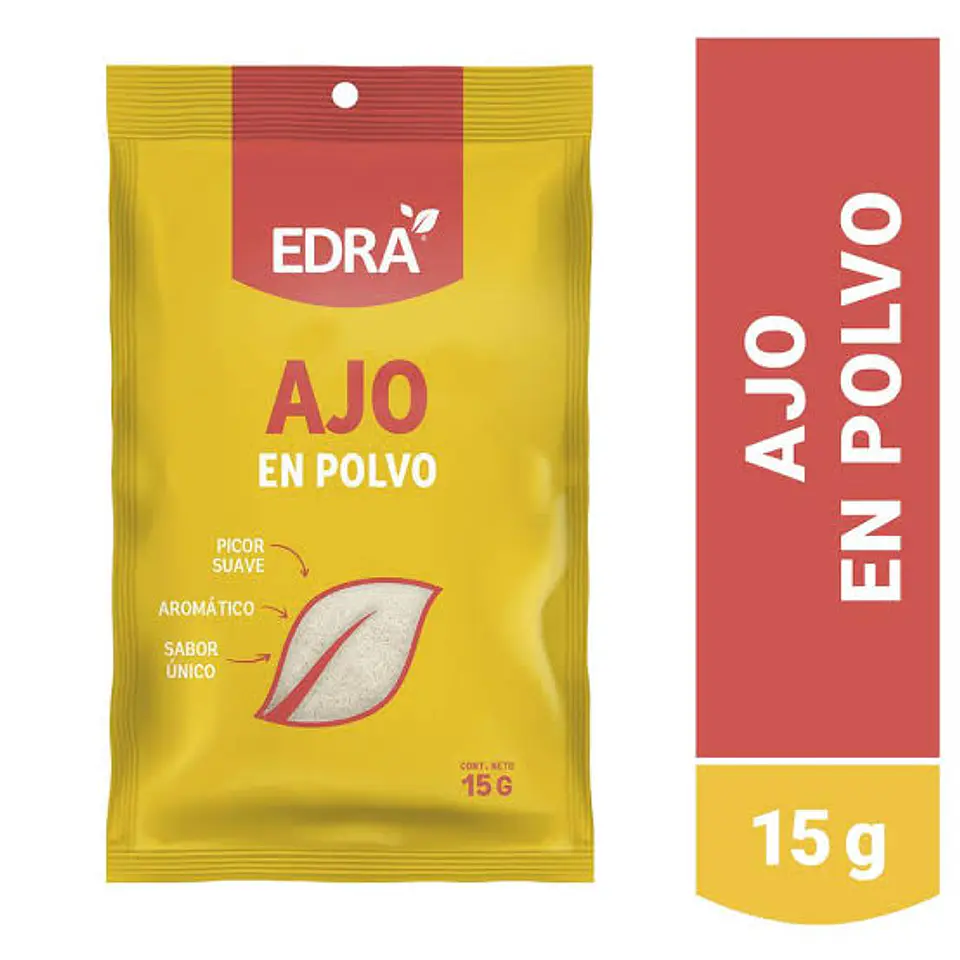 Ajo en Polvo Edra 15 grs 1
