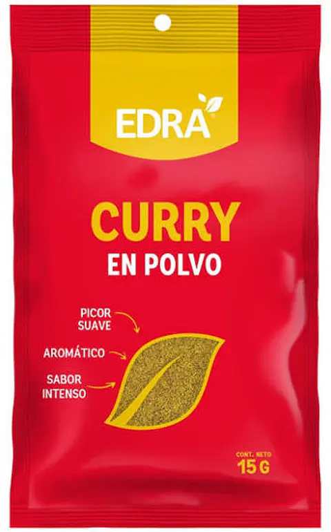 Curry en Polvo Edra 15 grs