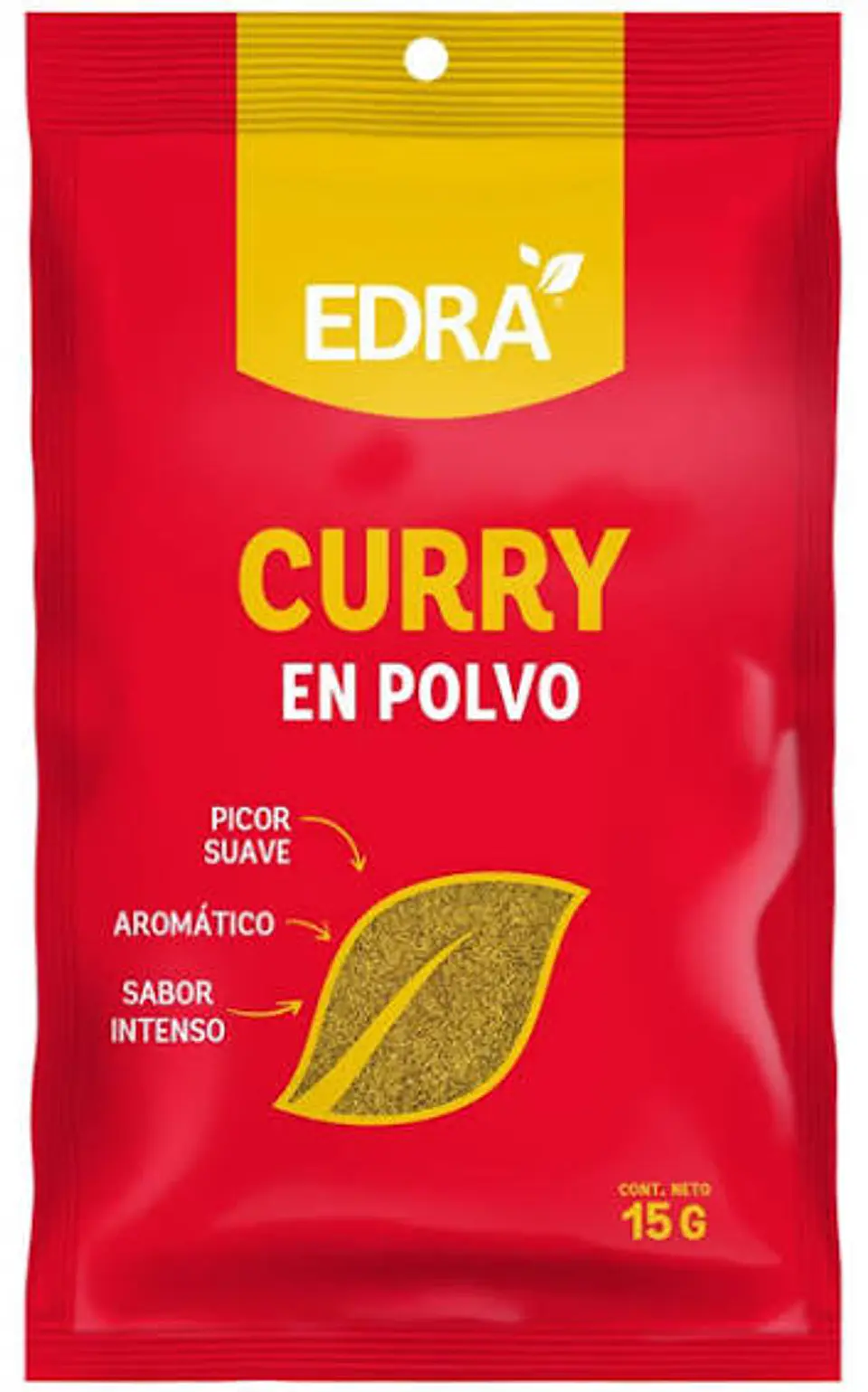 Curry en Polvo Edra 15 grs 1