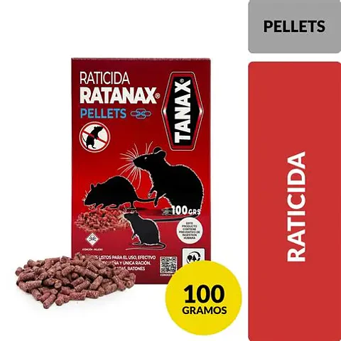 Raticida Ratanax Pellets 100 grs