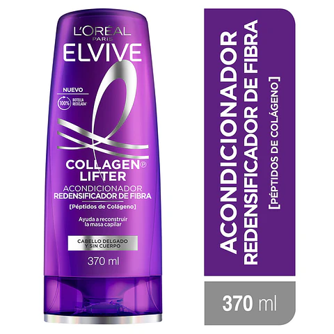 Acondicionador Collagen Lifter Elvive Loreal 370 ml