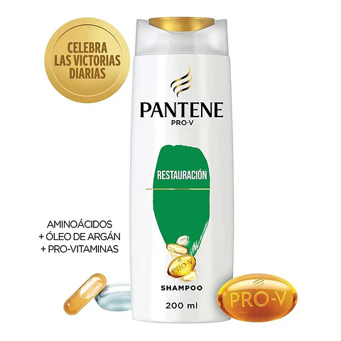 Shampoo Pantene Restauración 200 ml