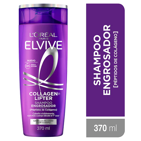Shampoo Collagen Lifter Elvive Loreal 370 ml