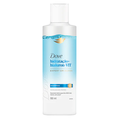 Shampoo Dove Hidratación + Hialuron VIT 190 ml
