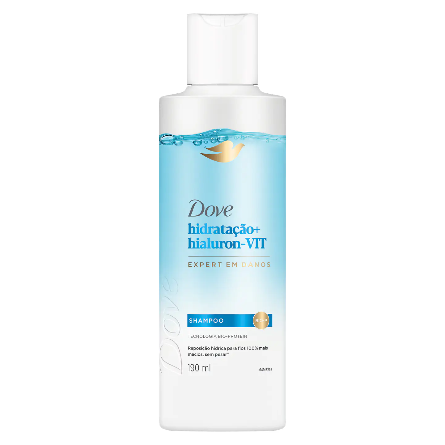 Shampoo Dove Hidratación + Hialuron VIT 190 ml 1