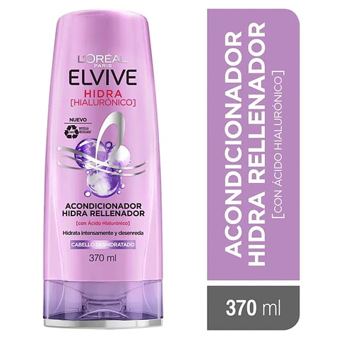 Acondicionador Elvive Hidra Hialurónico 370 ml