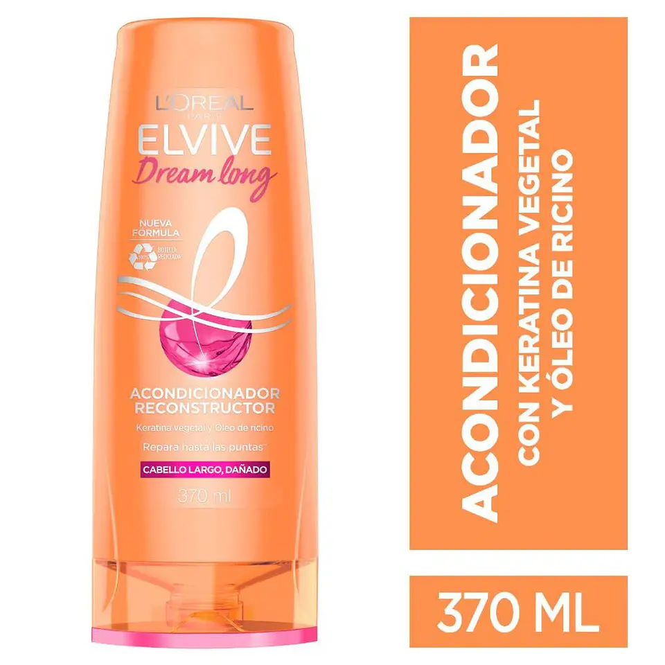Acondicionador Dream Long Elvive Loreal 370 ml 1