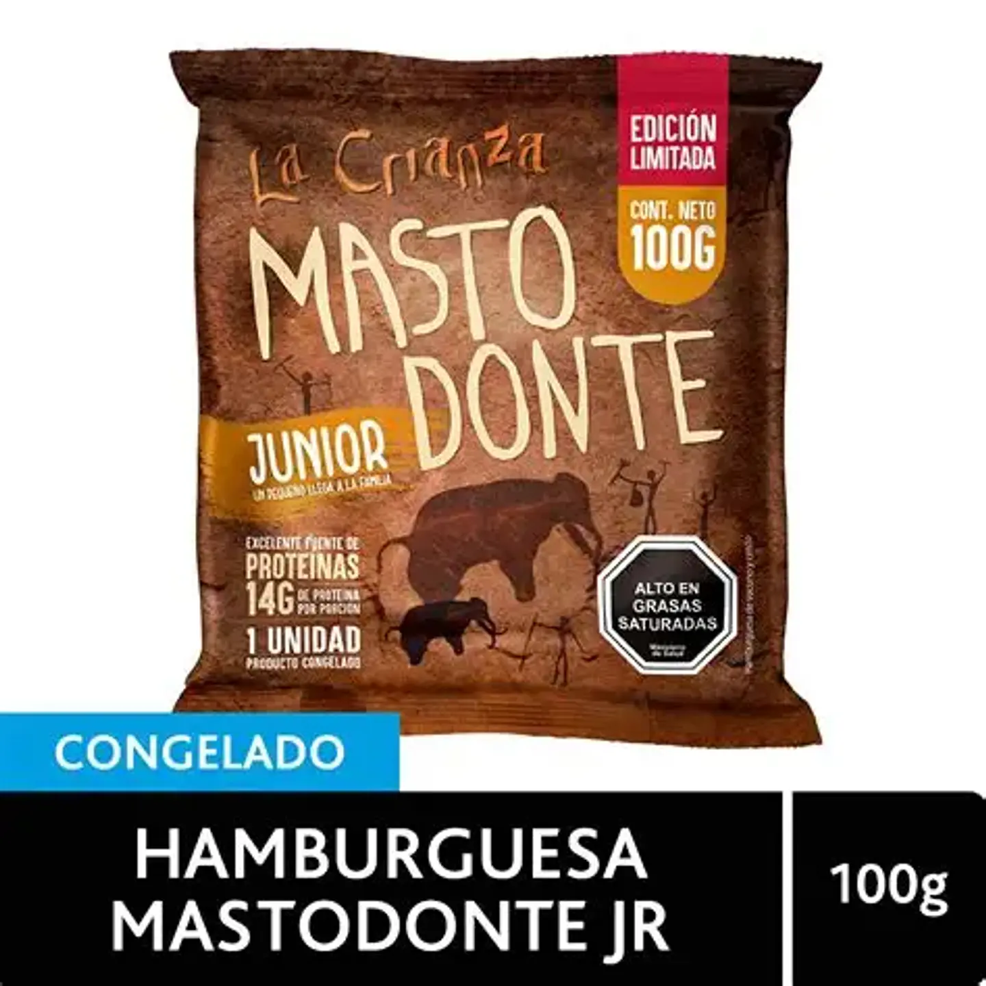 Hamburguesa Mastodonte Junior 100g 1