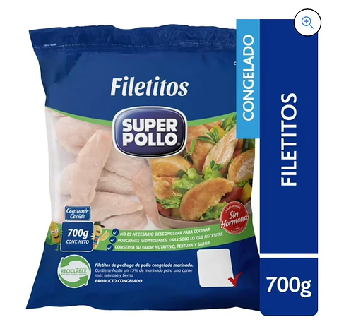 Filetitos Super Pollo 700g
