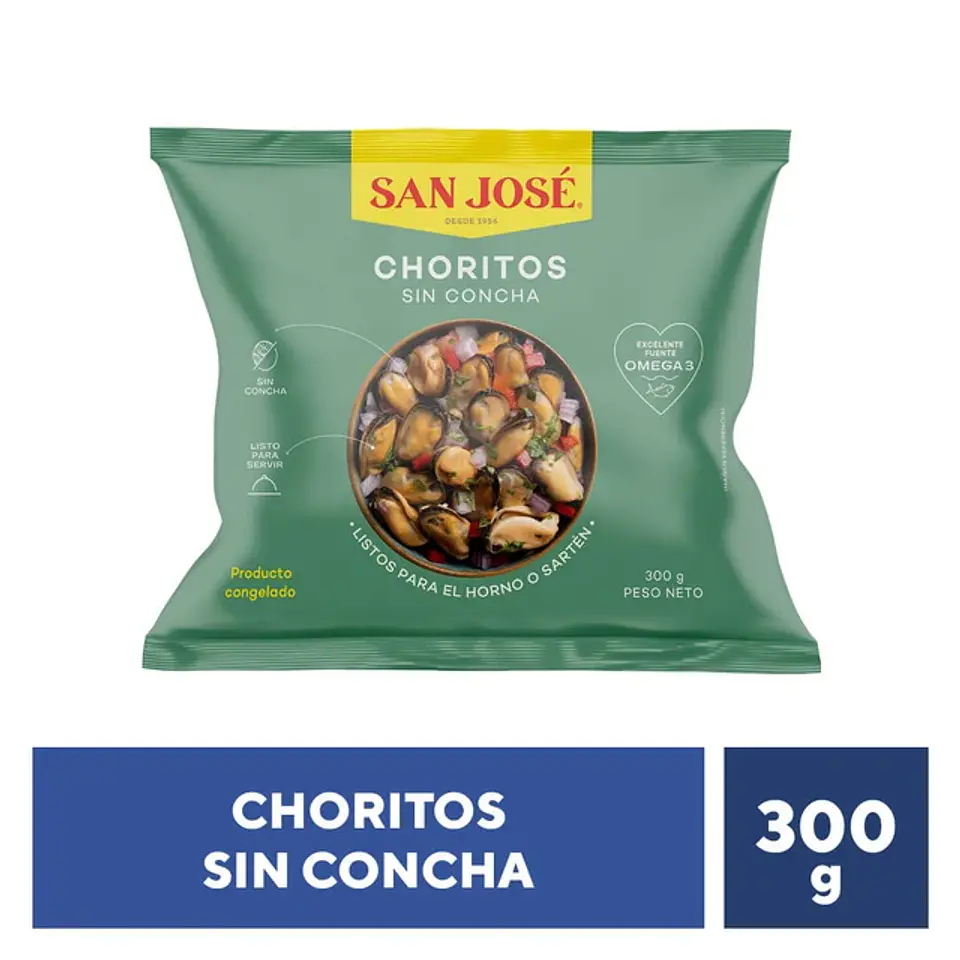 Choritos Sin Concha San José 300g 1