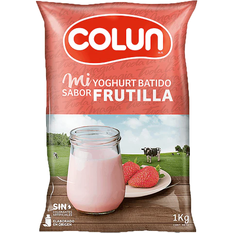 Yoghurt Colun Frutilla 1 Kg