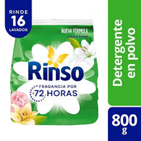 Rinso Lirio y Rosas 800 grs