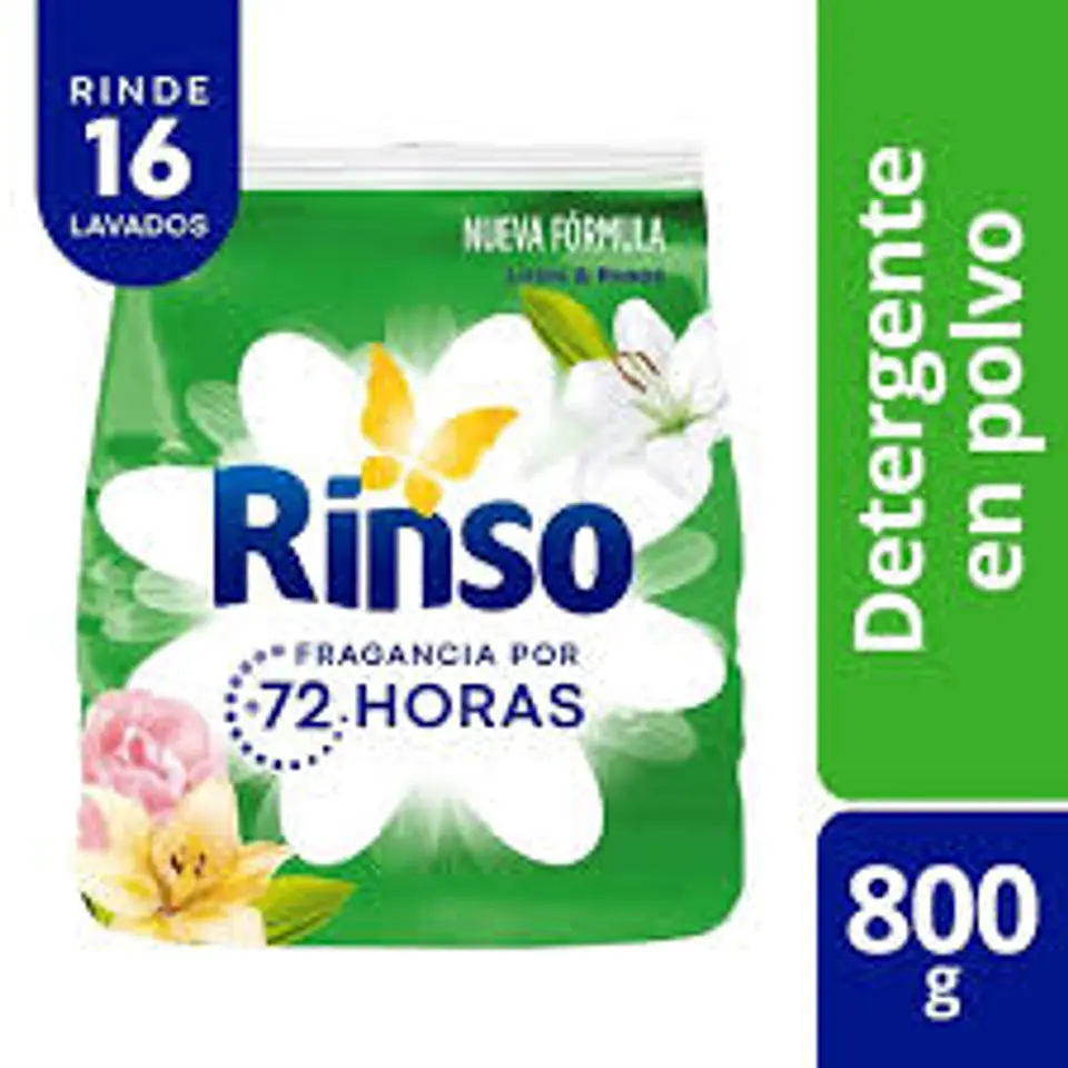 Rinso Lirio y Rosas 800 grs 1