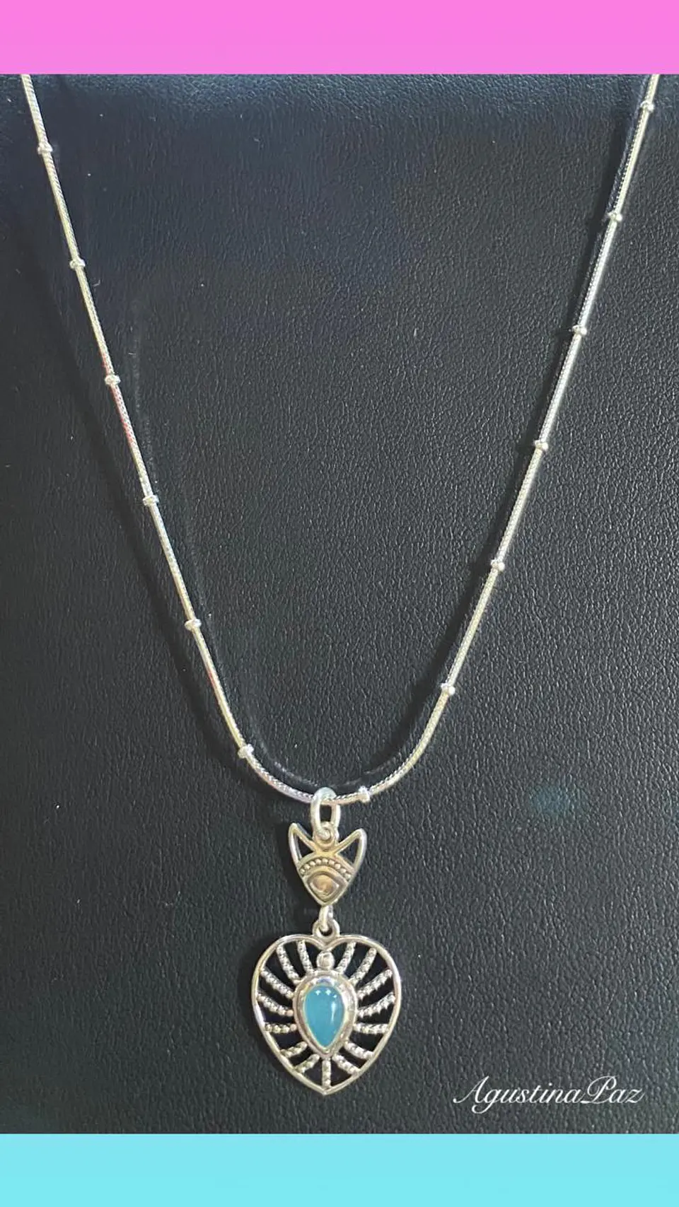 Cadena más Colgante de Corazón Plata 925 1