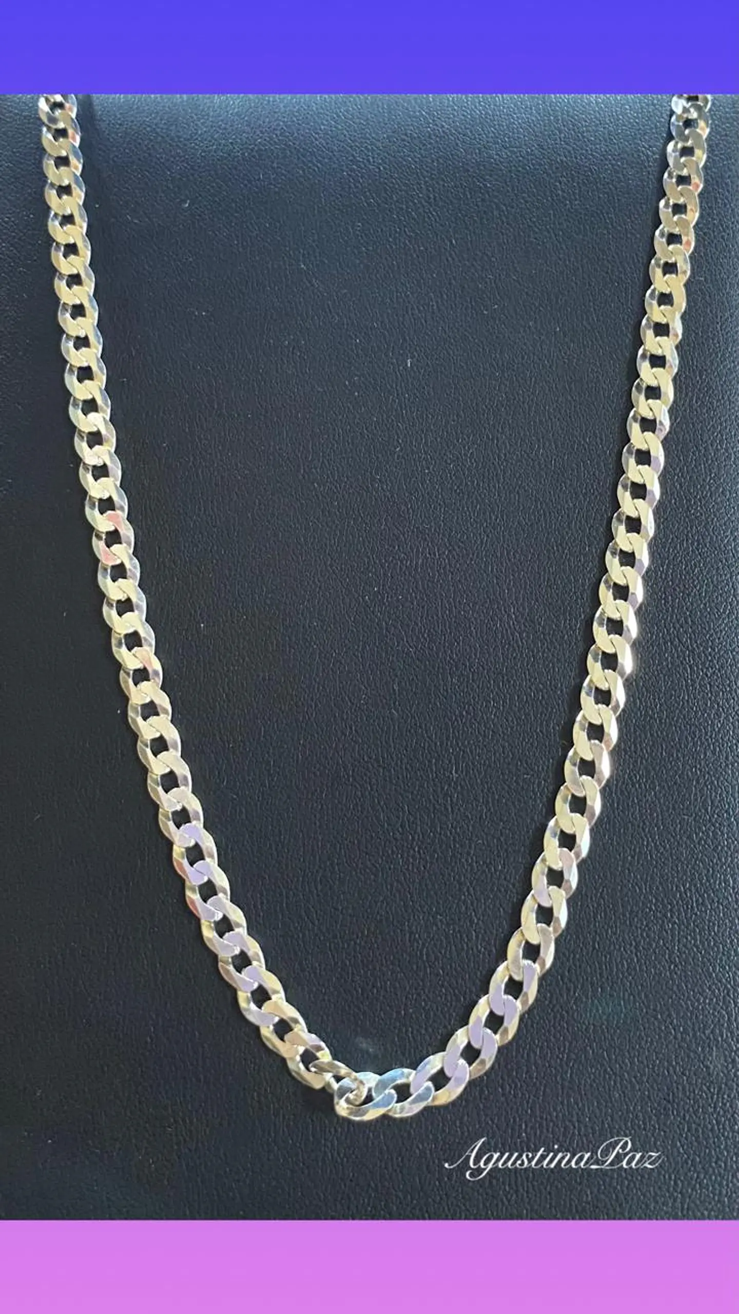 Cadena Grumet Hombre Plata 925 1