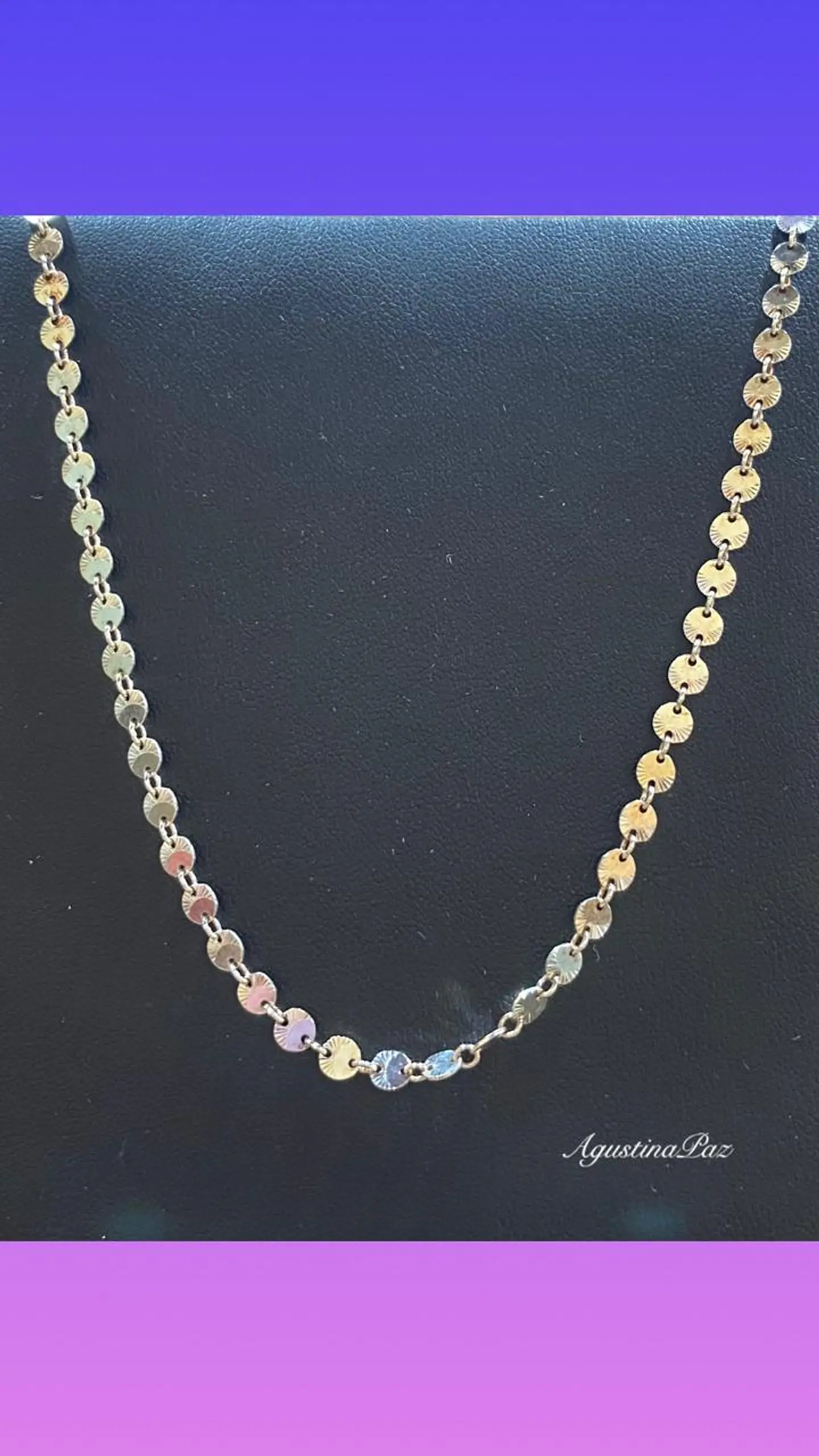 Collar Círculos de Plata 925 1