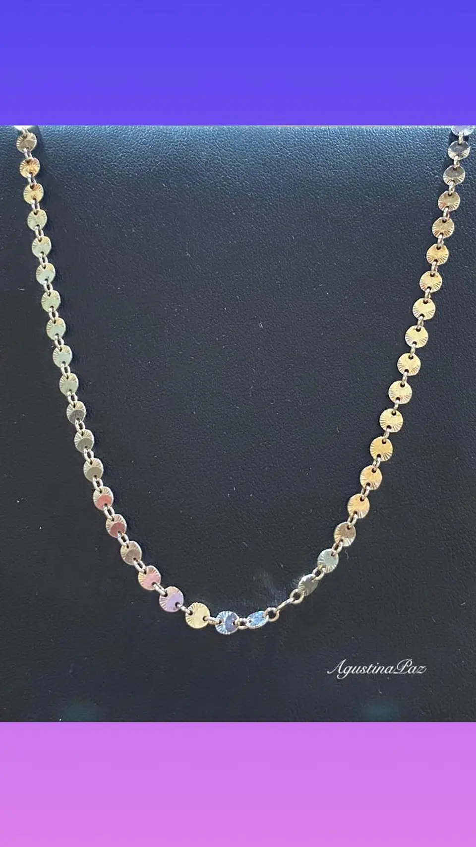 Collar Círculos de Plata 925 1