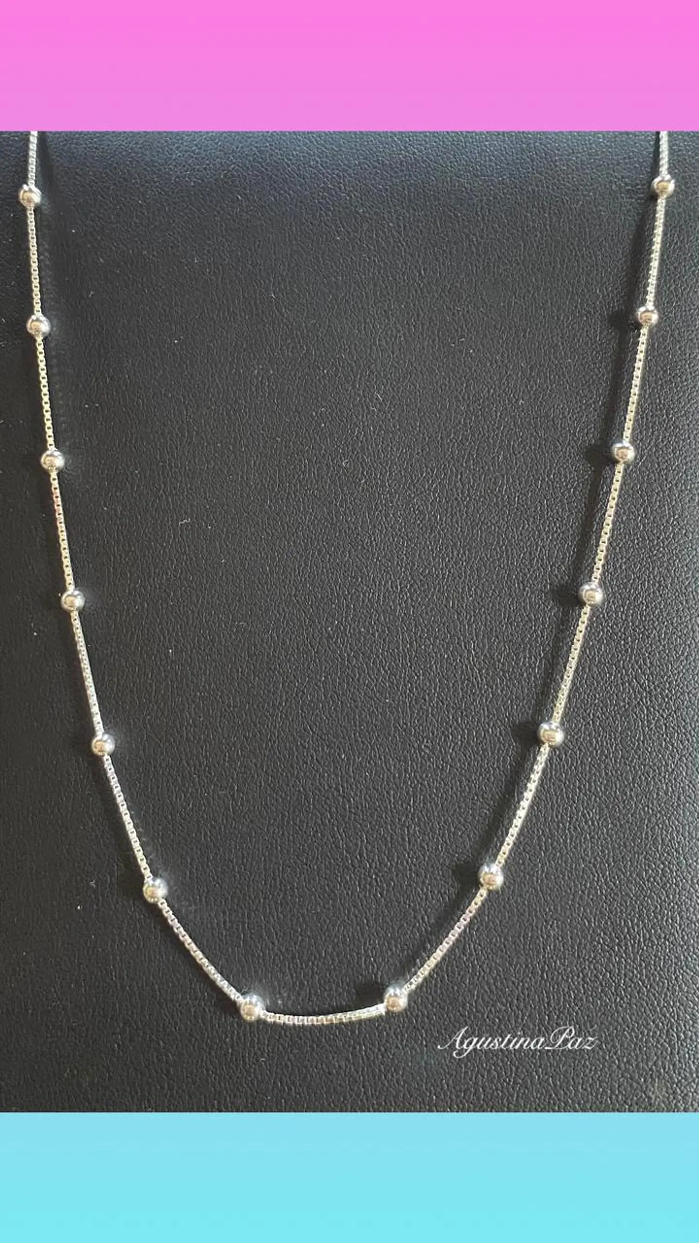 Cadena Veneciana con Bolitas de Plata 925 1