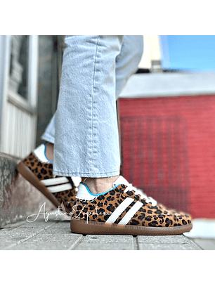 ZAPATILLA TIPO SBA ANIMAL PRINT