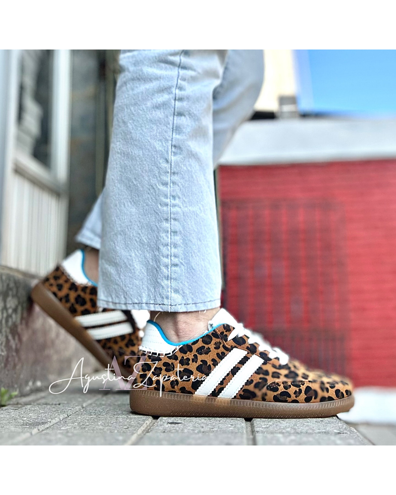 ZAPATILLA TIPO SBA ANIMAL PRINT