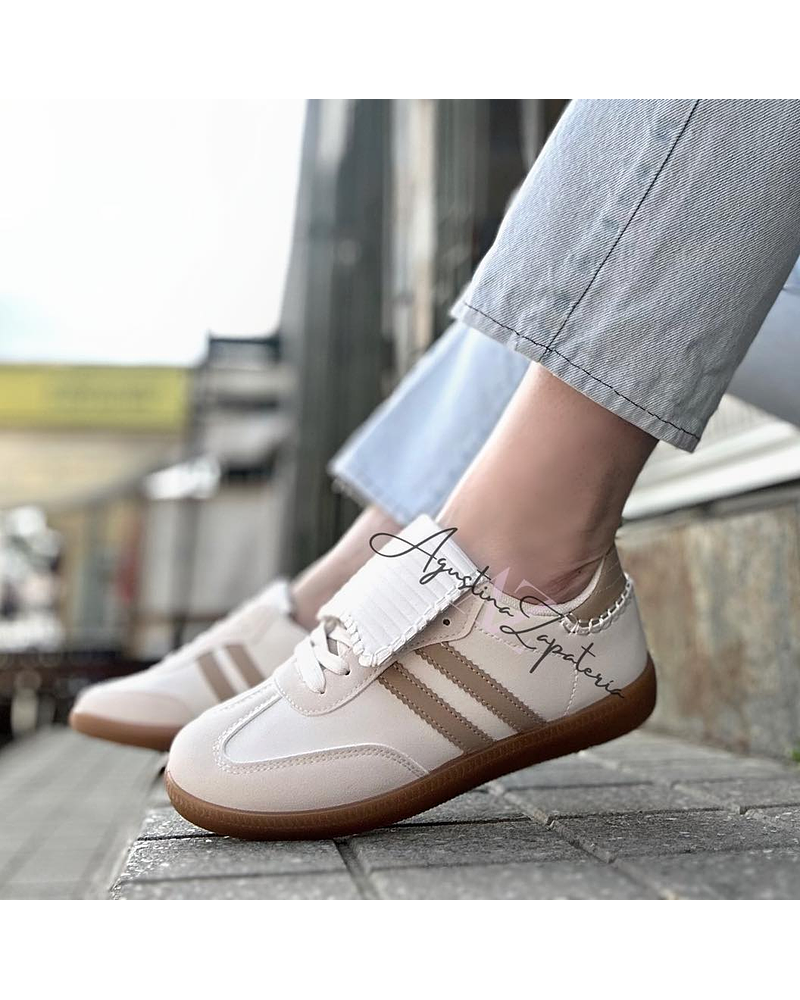 ZAPATILLA TIPO SBA BEIGE