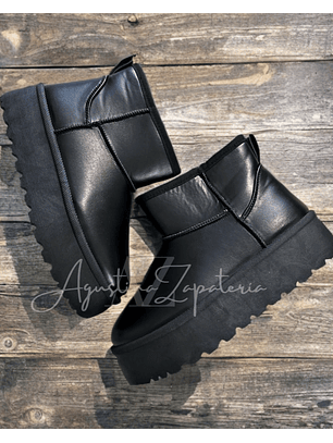 BOTIN NEGRO ECOCUERO PANTUBOTA