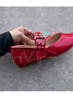 BAILARINA ROJO CHAROL