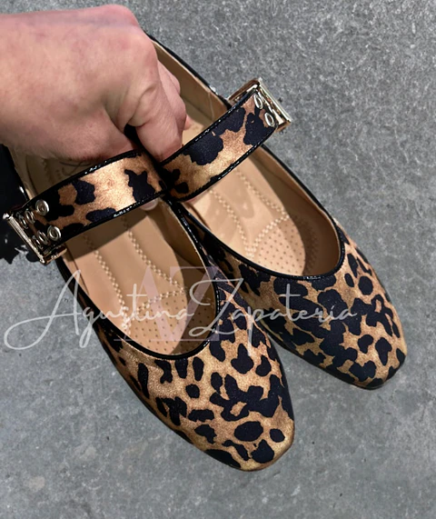 BAILARINA ESTAMPADO ANIMAL PRINT